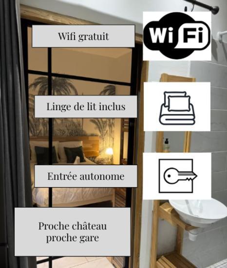 Les Penates De Loire Appartement Ancenis Kamer foto